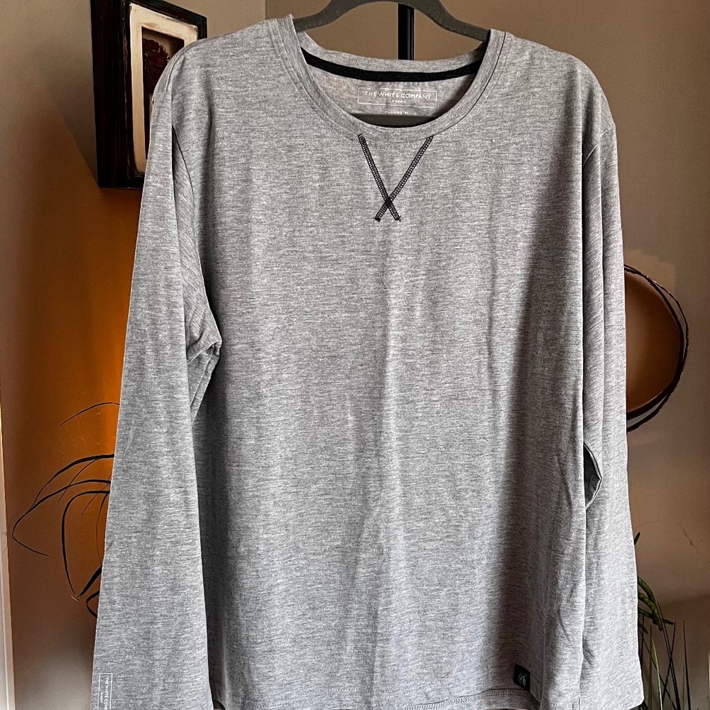 The White Company (for Qatar Airlines) Long Sleeve Shirt NWOT